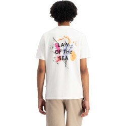 Law of the sea Botanicals backprinted artwork tee