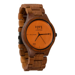 1915 Watches 1915 watch men real leather cognac
