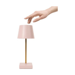 WDMT Moderne led tafellamp met touch functie roze