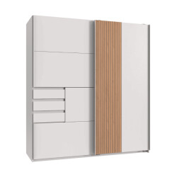 CaliCosy Kast 2 schuifdeuren met 3 laden l180 cm coburg