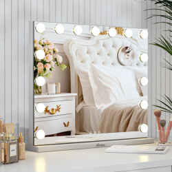 Mirlux Hollywood spiegel 58x48cm wit pre order