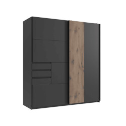 CaliCosy Kast 2 schuifdeuren met 3 laden l180 cm coburg