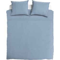 DoubleDry Luxe dekbedovertrek egyptisch percal katoen 200x200/220 ashleigh