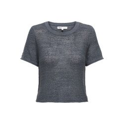 Only Onlsunny ss pullover knt noos petrol
