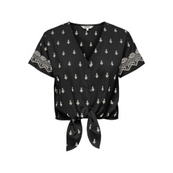 Only Onlsiesta willa emb ss knot but top dessin