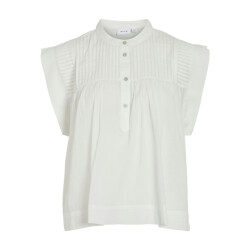 Vila Vikatinka sl short shirt off-white