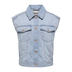 Only Onlrobyn sl dnm vest pim oy blue denim