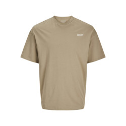 Jack & Jones Jjeames tee ss crew neck taupe