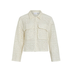 Vila Vimerinda crochet ls cardiganbfs ecru