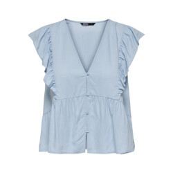 Only Onlrian flonce ss top wvn licht