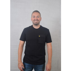 Lyle and Scott Woven pocket t-shirt