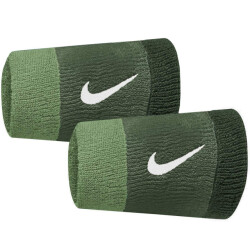 Nike Swoosh kleurenblok polsbandje (set van 2)