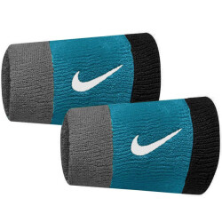 Nike Swoosh kleurenblok polsbandje (set van 2)