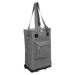4goodz Opvouwbare boodschappentas met wieltjes 30 liter -