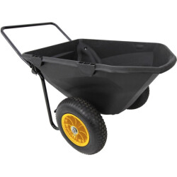 Polar Cub cart kruiwagen po8449 sterke polyethyleen kruiwagen 191l