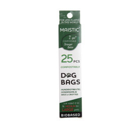 CaliCosy Zakjes voor composteerbare poepzakjes 0% plastic en 0% ggo