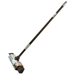 CaliCosy Rubberen bezem 3-in-1 telescopische steel 1,5m