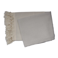 Phlox Hamamdoek 100 x 200 cm, saunadoek, strandhanddoek, yogadoek en spa-doek,