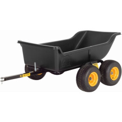 Polar Po8262 dubbelas aanhanger heavy duty aanhanger tuinkar