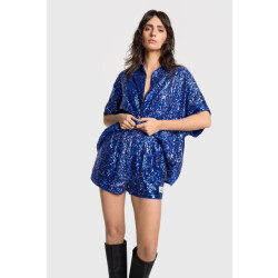 Alix The Label 2504182277 ladies woven sequins shorts