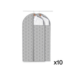 CaliCosy Set van 20 hoezen voor kleding h120 cm met waaierprint