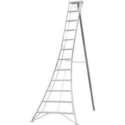 Niwaki Driepoot tuinladder 360 cm snoeiladder tripod ladder plukladder nw03600