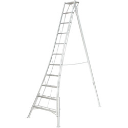 Niwaki Driepoot tuinladder 330 cm verstelbaar/ snoeiladder tripod ladder