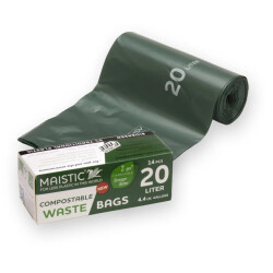 CaliCosy Composteerbare afvalzak 0% plastic en 0 ggo
