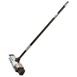CaliCosy Rubberen bezem 3-in-1 telescopische steel 1,5m