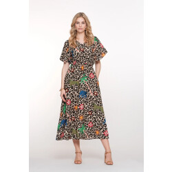 Geisha 57348-20 dress panterprint