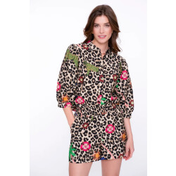 Geisha 53491-20 blouse panter