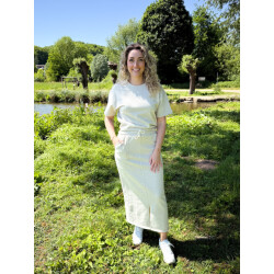 Nukus Nks10018 21 maartje skirt scuba light grey
