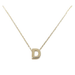 Christian Gouden ketting met d hanger