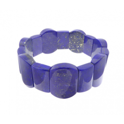 Christian Lapis lazuli ovaal armband