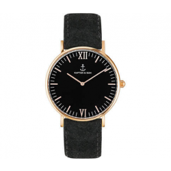 Kapten & Son Horloge all black vintage campina 4251145221522
