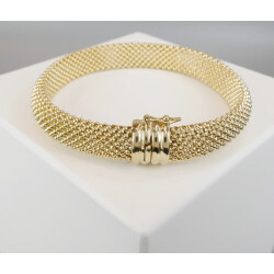 Christian 14 karaat gouden vintage armband