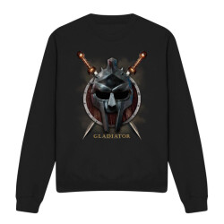 Gladiator Unisex maximus helm sweatshirt voor volwassenen
