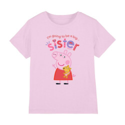 Peppa Pig Kinderen/kinderen grote zus t-shirt