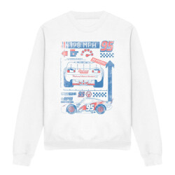 Cars Unisex volwassene 198 mph bliksem mcqueen sweatshirt