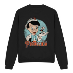Pinocchio Unisex vintage sweatshirt voor volwassenen