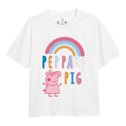 Peppa Pig Meisjes doodle outline t-shirt