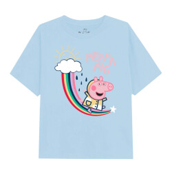 Peppa Pig Regenboogschuif t-shirt voor meisjes