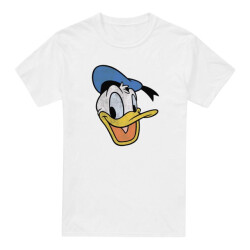 Disney Heren donald duck vintage gezicht t-shirt