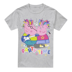 Peppa Pig Heren party time mama varken papa varken t-shirt