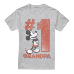 Disney Heren nummer 1 opa mickey mouse t-shirt