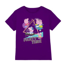Peppa Pig Kinderen/kinderen party time familie t-shirt