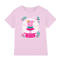 Peppa Pig Kinderen/kinderen magisch kerstmis t-shirt