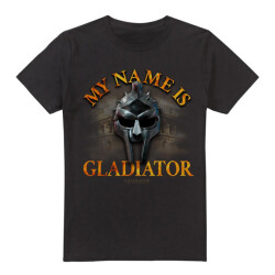 Gladiator Heren mijn naam is t-shirt