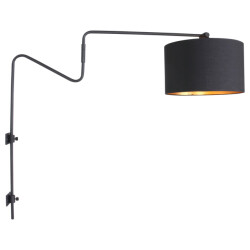 Bright Home Moderne wandlamp aria zwart
