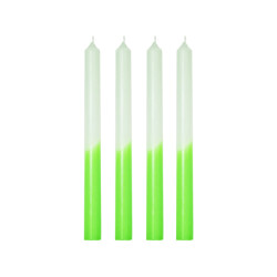 House Vitamin Tapers -dipdye-wax green s4 25,8x9,5x2,5cm